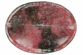 Polished Rhodonite Worry Stones - 1.5" Size