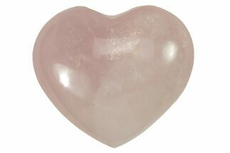 Polished Rose Quartz Hearts - 1.4" Size