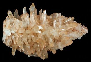 Tangerine Quartz Crystal Cluster - Madagascar (Special Price) #58772