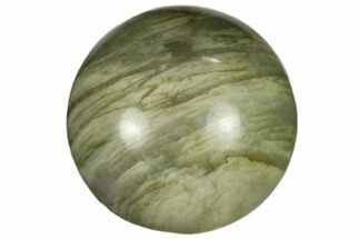Polished Green Hair Jasper Sphere #116615