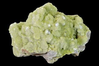 Sparkling, Botryoidal Yellow-Green Smithsonite - China #161541