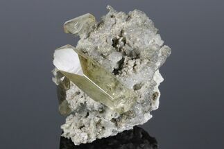 Double-Terminated Barite Crystals with Calcite & Marcasite - Iowa #176028