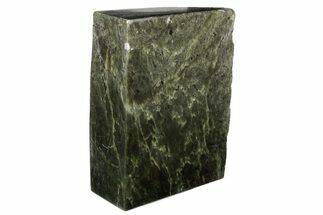 Wide, Polished Jade (Nephrite) Section - British Columbia #200457
