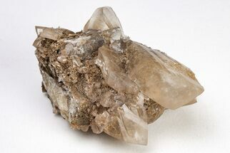 Sharp, Scalenohedral Calcite Crystal Cluster - Red Dome Mine #204705