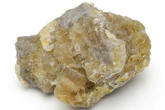 Yellow, Cubic Fluorite Cluster - Moscona Mine, Spain #219036