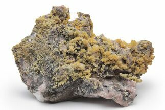 Mimetite Crystal Clusters on Limonitic Matrix - Mexico #220624