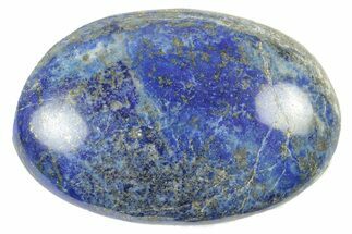 Polished Lapis Lazuli Palm Stone - Pakistan #250677
