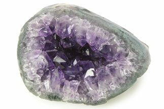 Dark Purple Amethyst Geode - Uruguay #275650