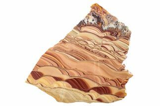 Polished Slab Of Rolling Hills Dolomite - Mexico #281877