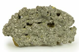 Golden Pyrite on Limonite Clay - Pakistan #283716
