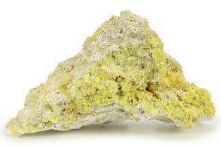 Sulfur Crystals on Matrix - Steamboat Springs, Nevada #284371