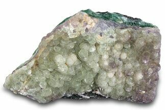 Botryoidal Fluorite on Amethyst - Colorado #285055