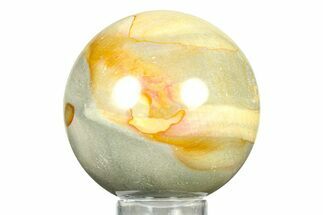 Polished Polychrome Jasper Sphere - Madagascar #283284