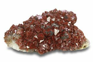 Thunder Bay Amethyst Cluster with Hematite - Canada #283432