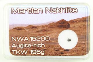 Martian Nakhlite Meteorite Fragment - NWA #285775