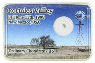 Portales Valley Chondrite Meteorite Fragment - New Mexico #286030