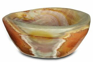 Polished Polychrome Jasper Dish - Madagascar #286158