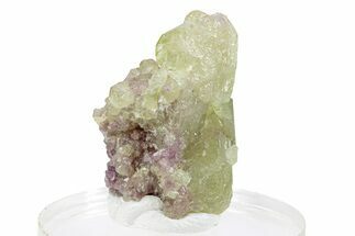 Gemmy Vesuvianite Crystal Cluster - Jeffrey Mine, Canada #287068