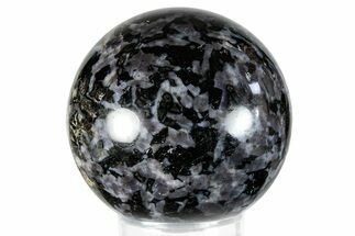Polished, Indigo Gabbro Sphere - Madagascar #289850