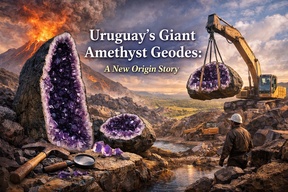 Uruguay’s Giant Amethyst Geodes: A New Origin Story