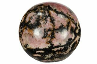 1.2" Polished Rhodonite Sphere