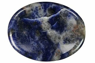 1.5" Polished Sodalite Worry Stones
