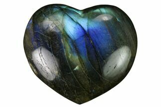 1 1/4" Polished Labradorite Hearts