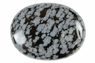 Snowflake Obsidian Pocket Stone