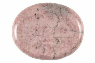 Polished Rhodonite Worry Stones 