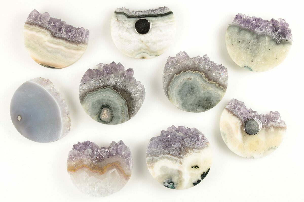 Polished Amethyst Refrigerator For Sale