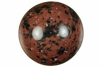 .9" Polished, Mahogany Obsidian Spheres