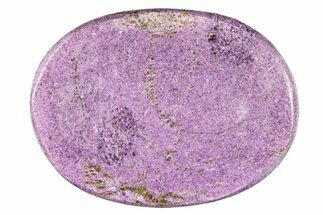 1.5" Polished Purple Stichtite Worry Stone