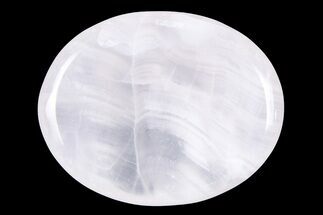 1.8" Polished Manganoan Calcite Worry Stones - Fluorescent!