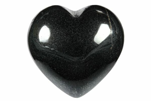 Hematite Hearts Hematite Hearts