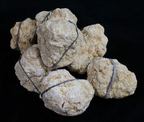 Small, Sparkling Quartz Geodes From Morocco