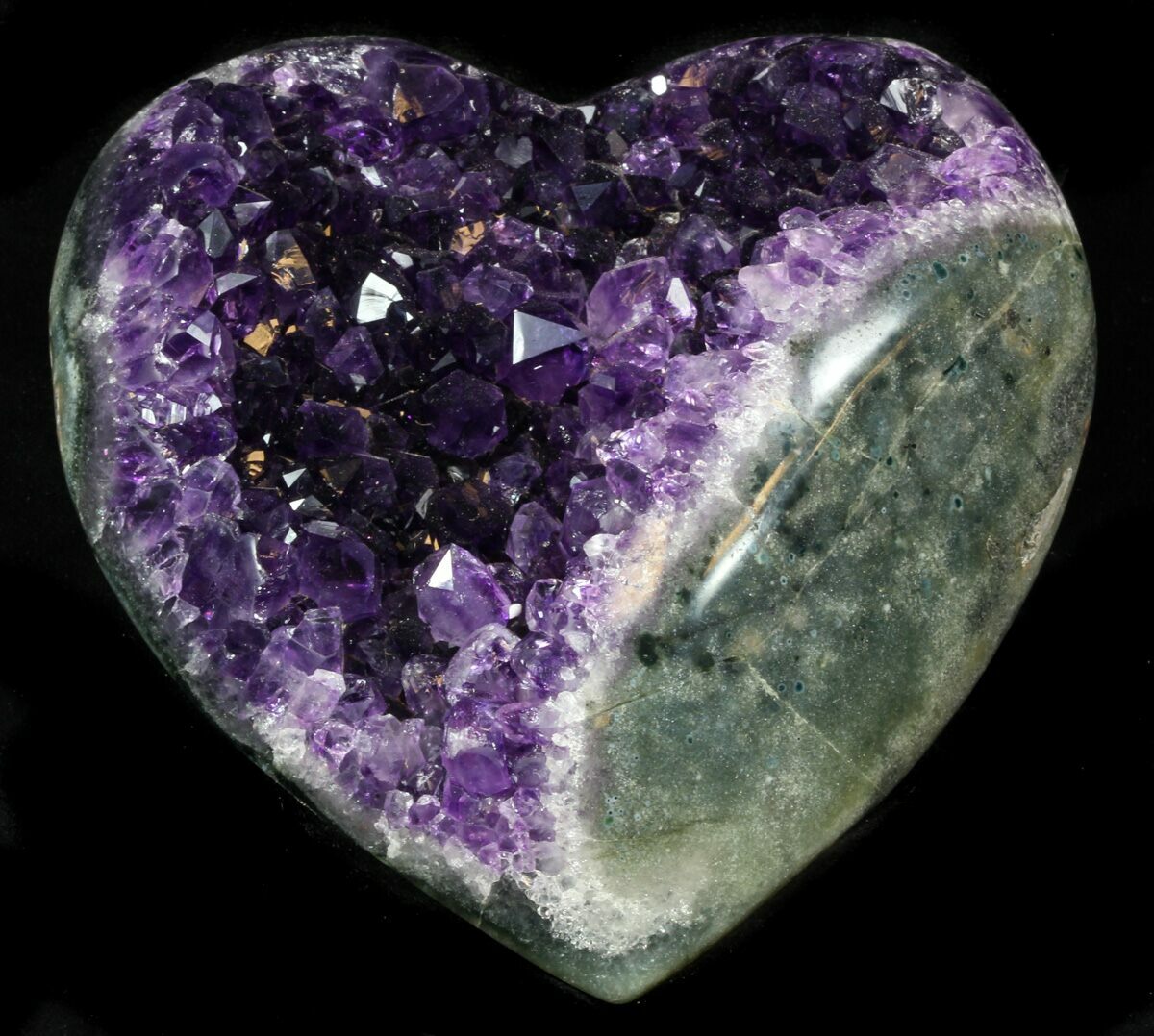 amethyst purple heart mine