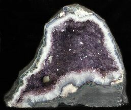 Dark Amethyst Geode From Brazil - lbs #34451