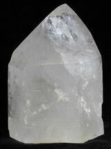 Polished Quartz Crystal Point - Brazil #34745