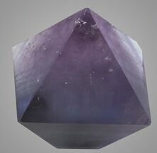 Purple Cleaved Fluorite Octahedron - Illinois #36156