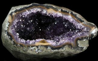 Gorgeous Amethyst Crystal Geode - Uruguay #36902