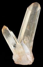 Long Tangerine Quartz Crystal Crystal - Madagascar #38895
