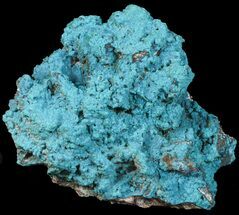 Beautiful, Neon-Blue Chrysocolla - Congo #45285