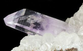 Stunning Amethyst Crystal with Calcite - Namibia #46020