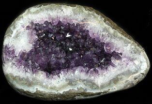 Deep Purple Amethyst Geode - Uruguay #46264