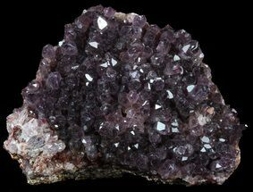Deep Purple Amethyst Cluster - Alacam Mine, Turkey #55363