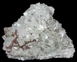 Quartz and Pyrite Crystal Association - Morocco #61419
