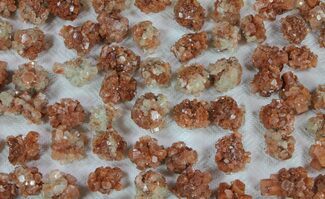 Twinned Aragonite Clusters Wholesale Lot - Pieces #61803