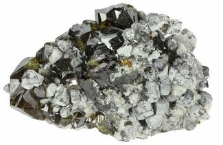 Galena, Chalcopyrite and Sphalerite Crystal Cluster - Bulgaria #62250