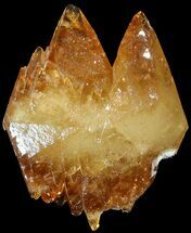 Gemmy, Twinned Calcite Crystals - Elmwood Mine #63368
