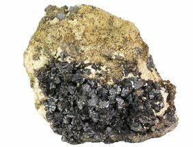 3.6" Sphalerite & Glenena On Dolomite - Pine Point Mine, Canada - Crystal #64509
